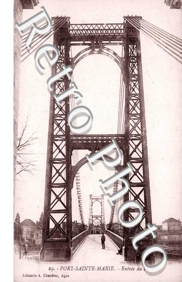 Entree du Pont Suspendu