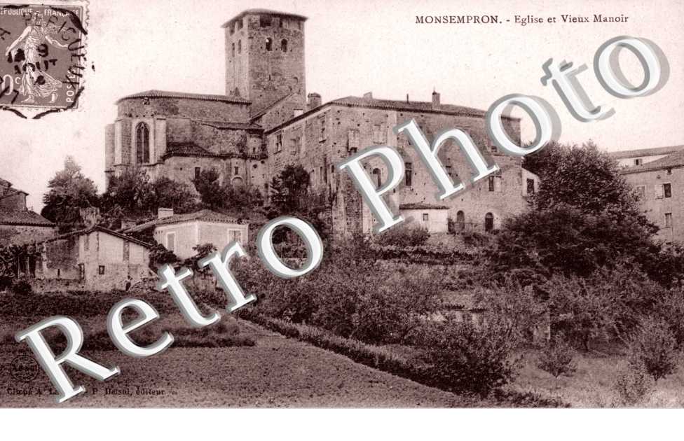 eglise et vieux manoir