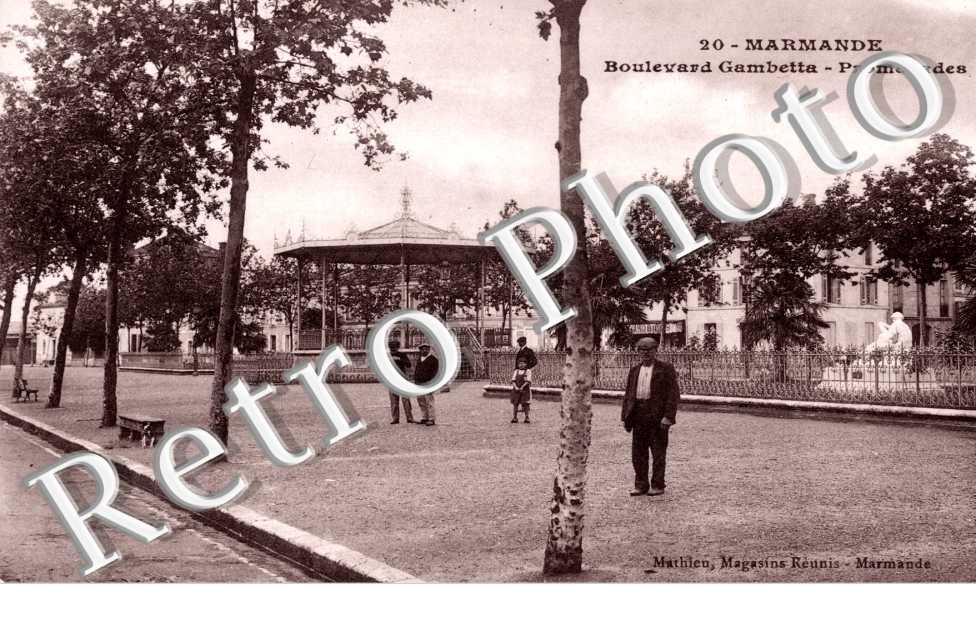 Boulevard Gambetta, Promenade