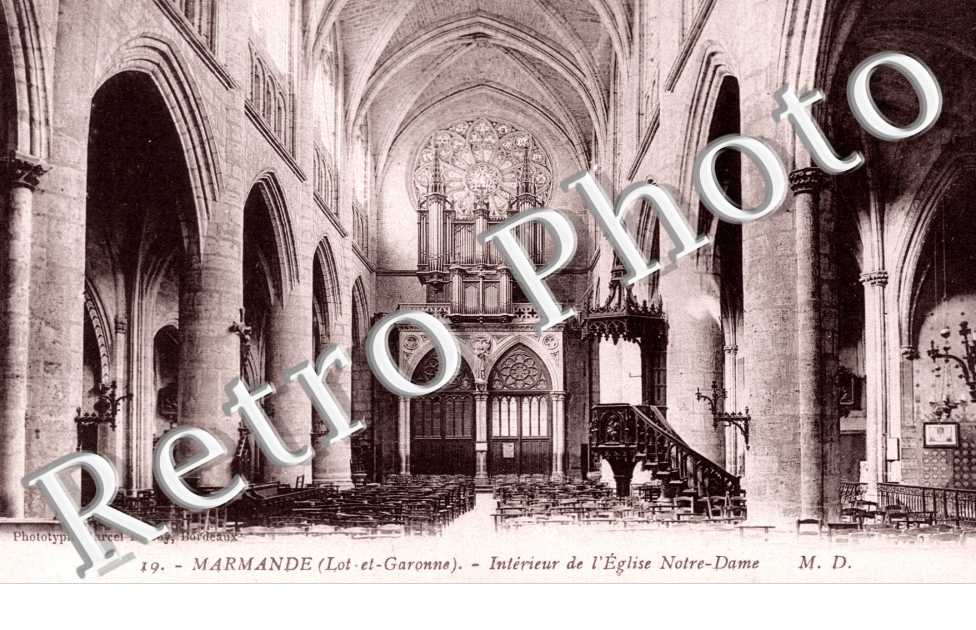 Interieur de l'Eglise de Notre Dame