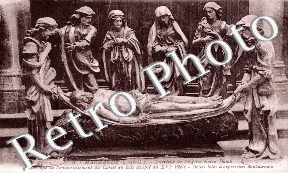 Interieur de l'Eglise de Notre Dame - Ensevelissement du Christ