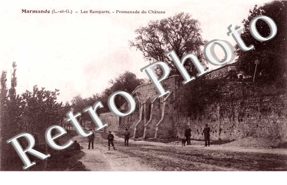 les remparts Promenade du chateau