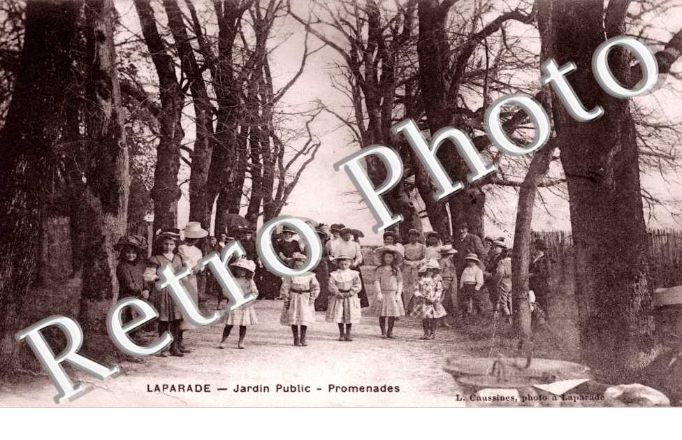 Jardin public - Promenades