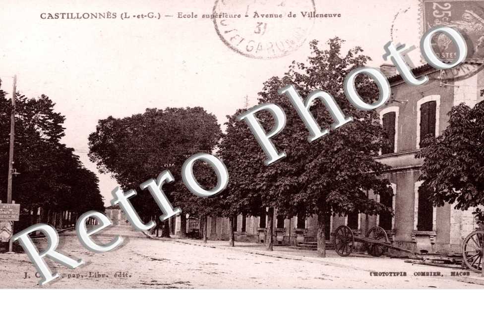 Ecole superieure, Avenue de Villeneuve