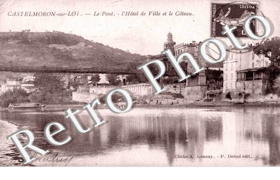 Le Pont et Hotel de Ville
