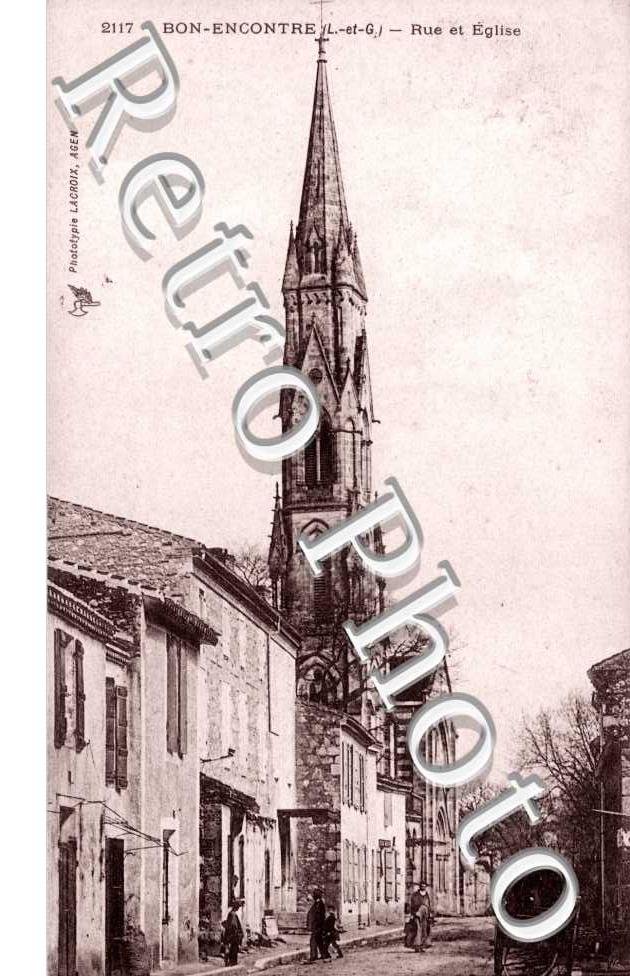 Rue et l&#039;Eglise