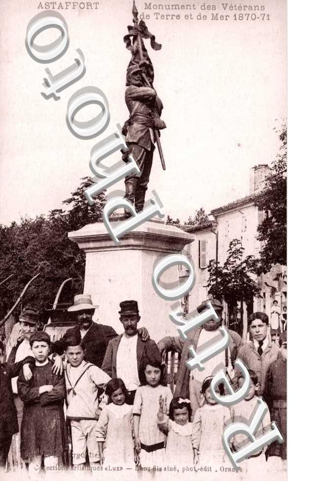 Le monument des veterans de terre et de mer 1870-71