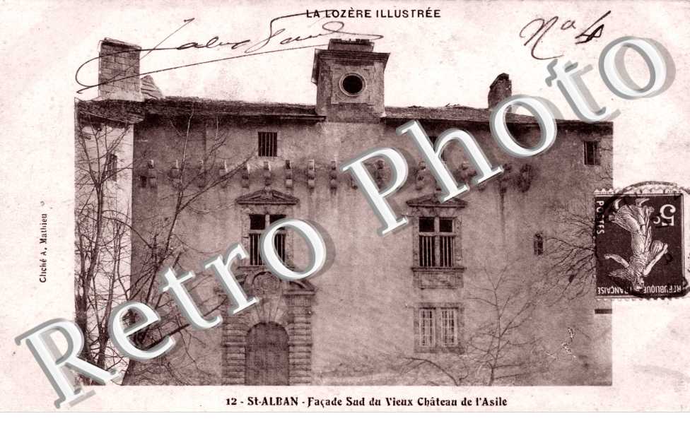 Facade du vieux chateau de l&#039;Asile