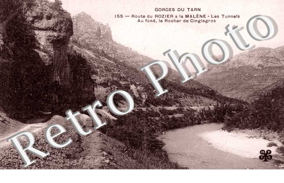 Route du Rozier a La malene