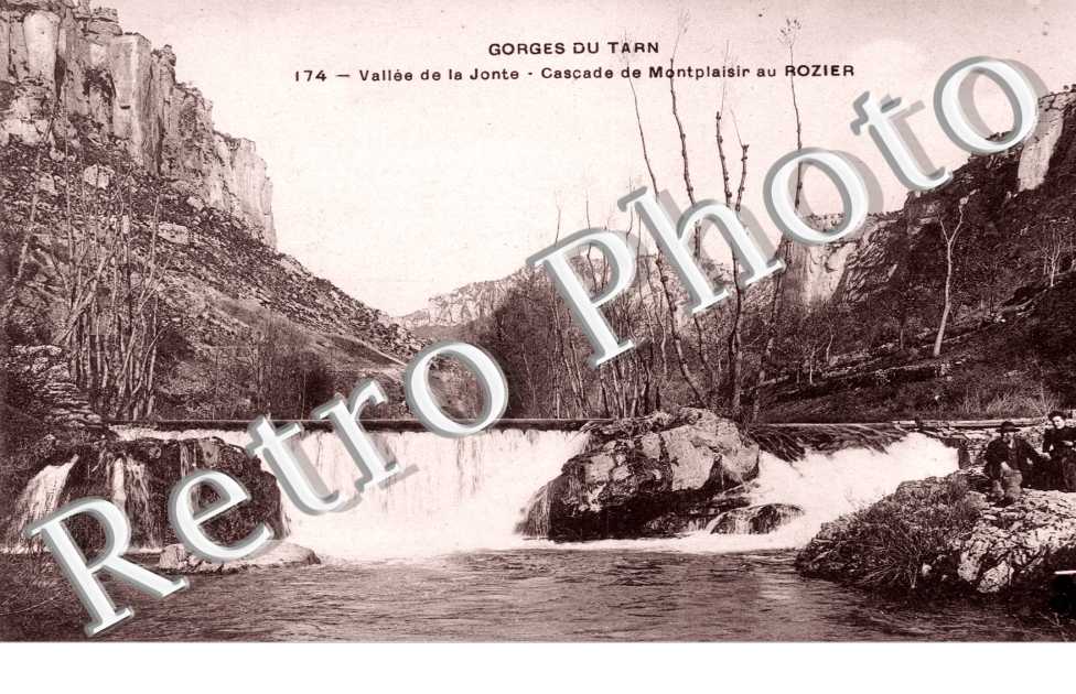 vallee de la Jonte Cascade de Montplaisir