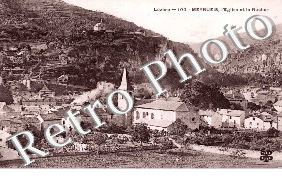 l&#039;eglise et le rocher
