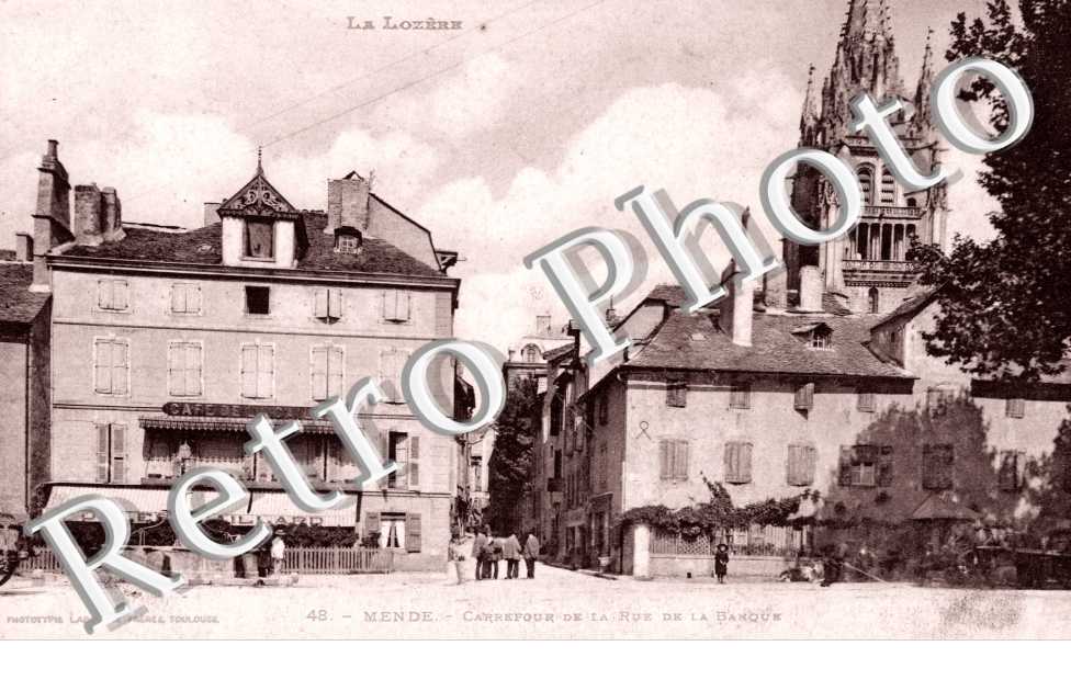 carrefour de la rue de la Banque