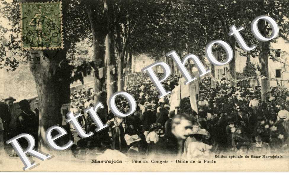 fete du congres - defile de la foule