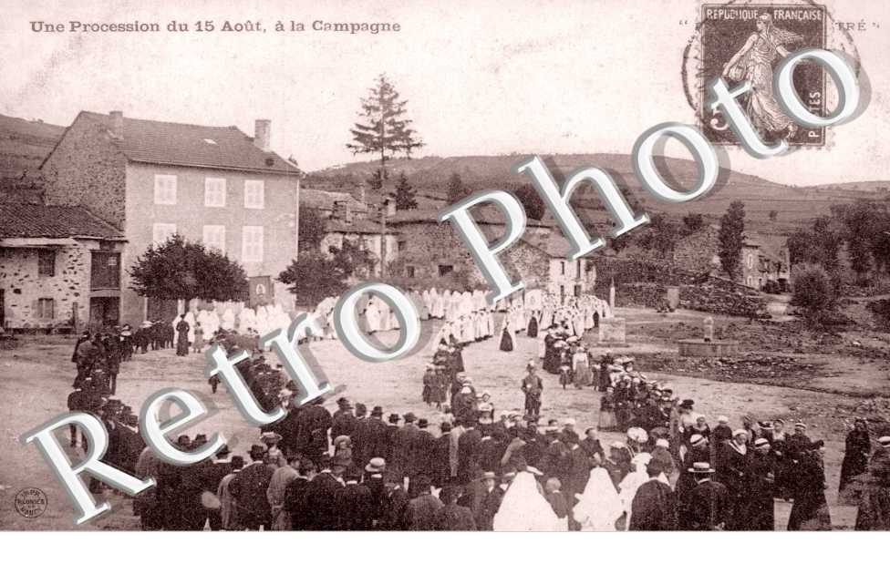 procession du 15 aout a la campagne