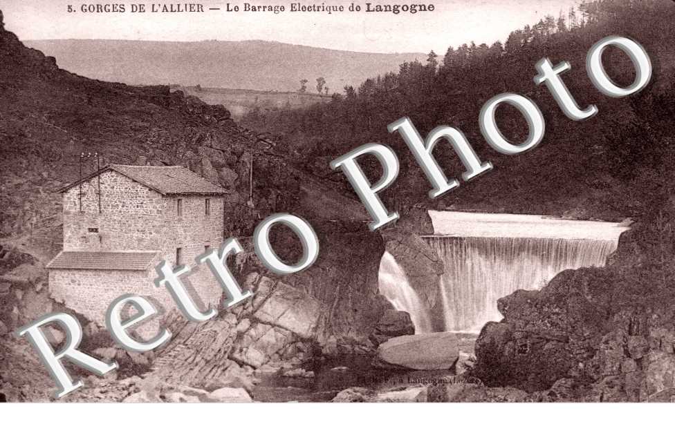 le Barrage electrique de Langogne
