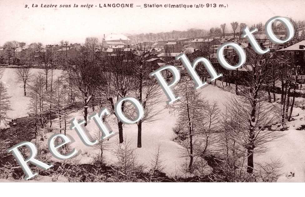 la Lozere sous la neige