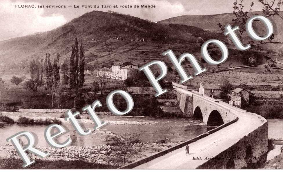 Le Pont du Tarn et Route de Mende