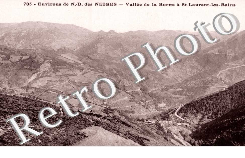 Vallee de la Borne a Saint-Laurent-les-Bains