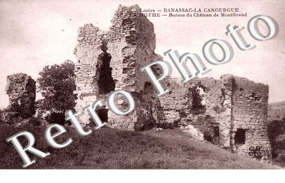 La Mothe Ruines du chateau de Montferand