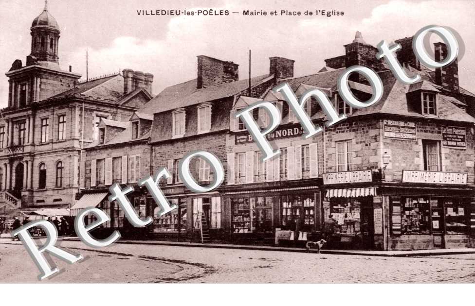 Mairie et Place de l'Eglise