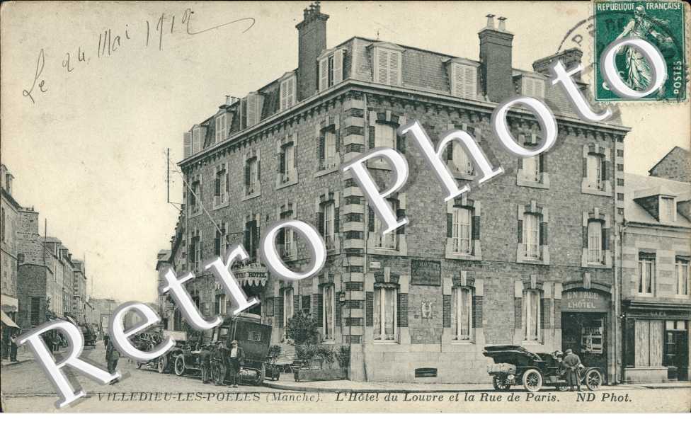 Hotel du Louvre et Rue de Paris