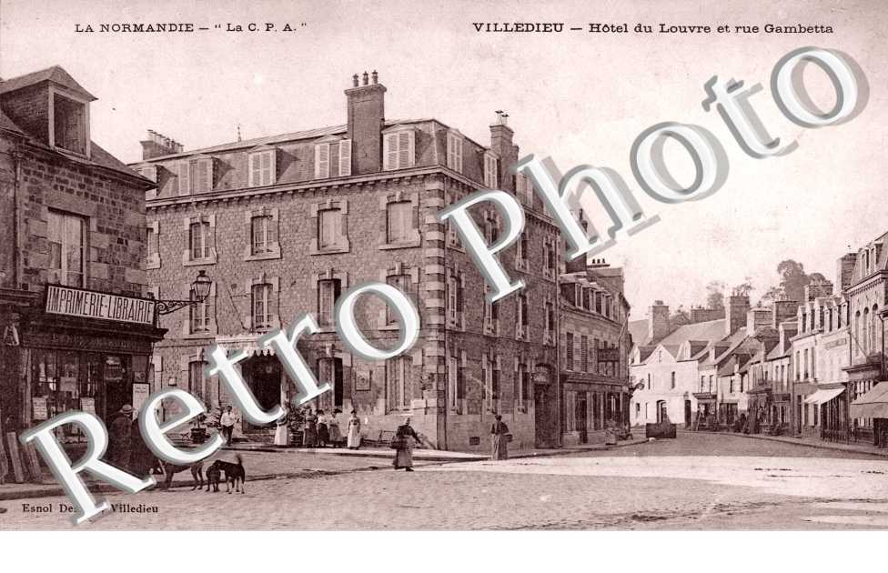 Hotel du Louvre et Rue Gambetta