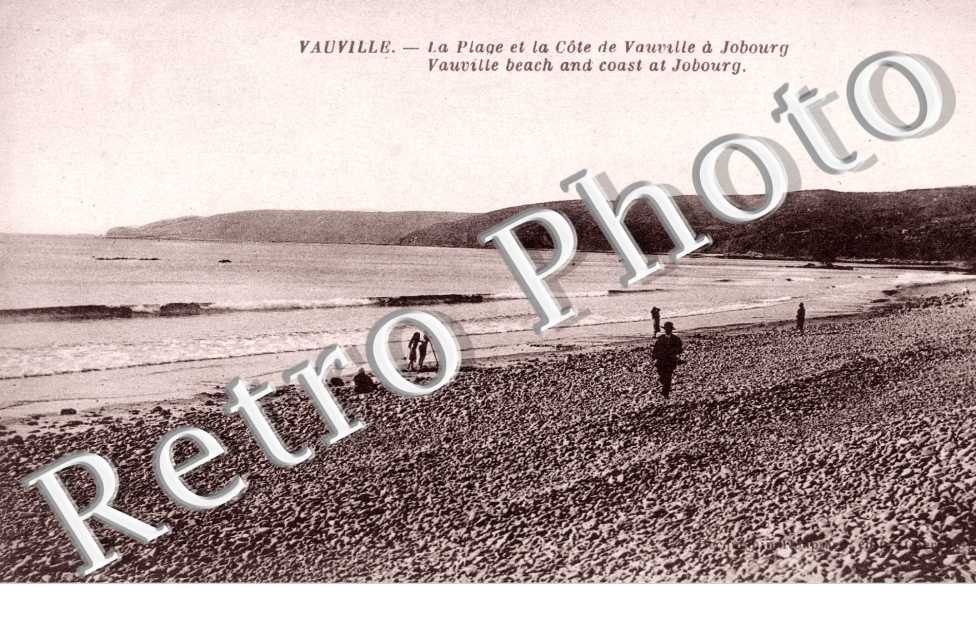 La Plage et la Cote de Vauville a Jobourg