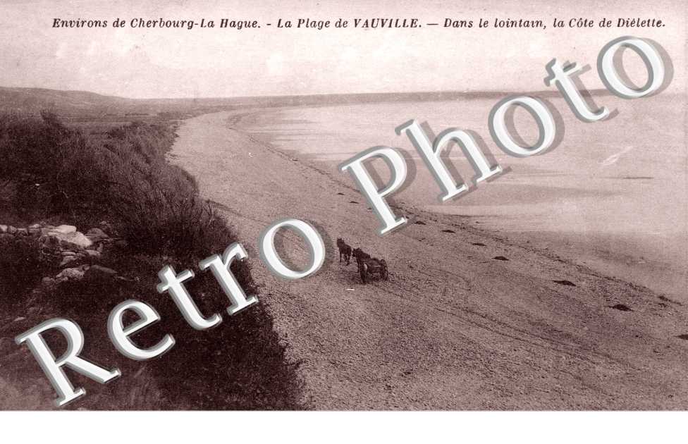 la plage de vauville