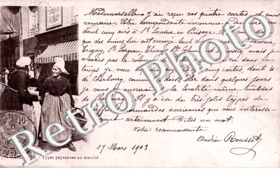 types paysannes au marche