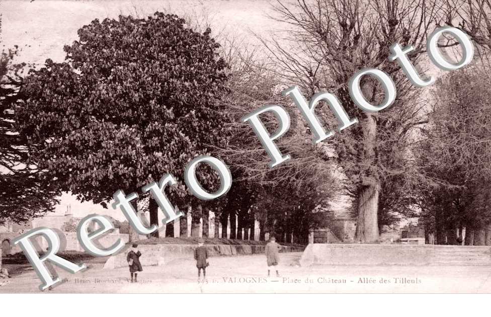 Place du chateau - allee des tilleuls
