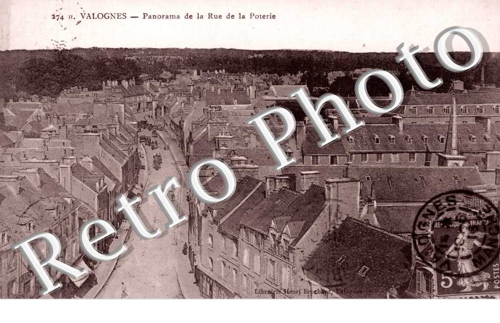 panorama de la rue de la poterie