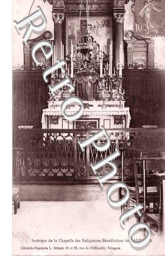 Interieur de la Chapelle des Religieuses Benedictines
