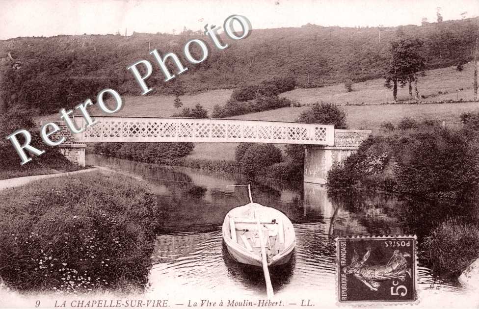 La Chapelle sur Vire, la Vire a Moulin Hebert