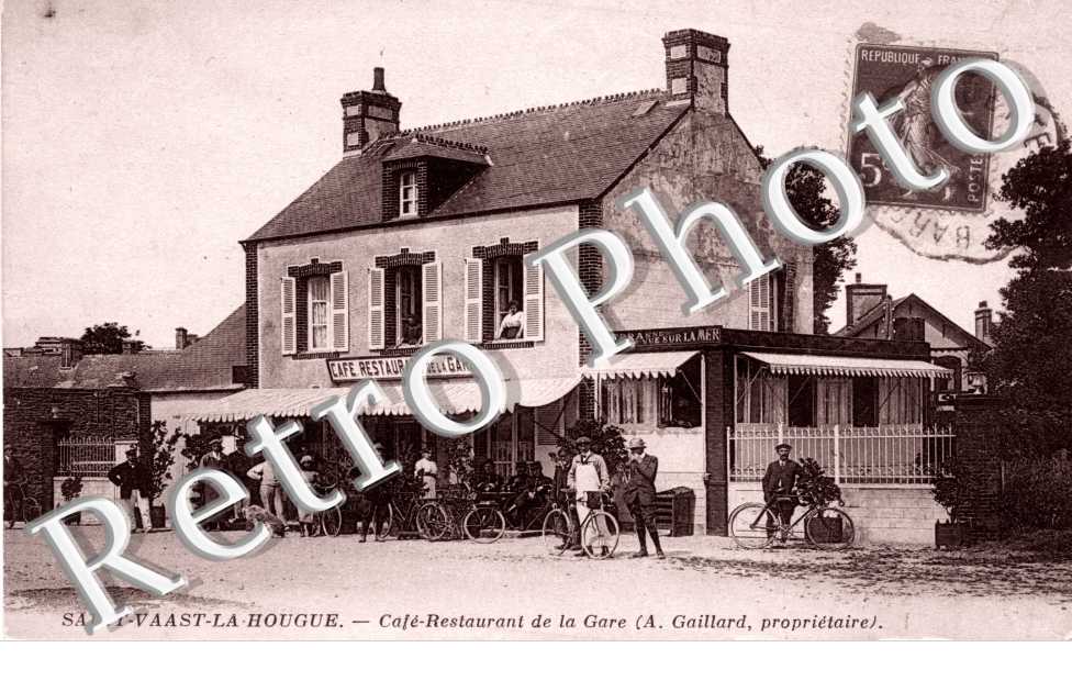 Cafe restaurant de la gare - A. Gaillard proprietaire