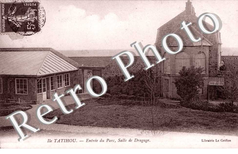 Ile Tatihou Entree du parc, salle de Dragage