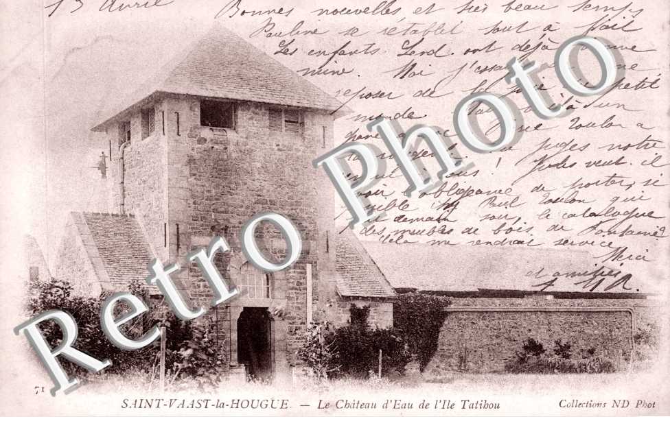 Le Chateau d&#039;eau de l&#039;ile Tatihou