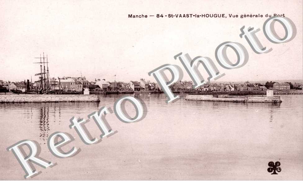 Vue generale du port