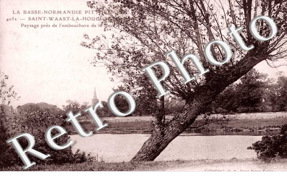 Paysage pres de l&#039;embouchure de la Saire