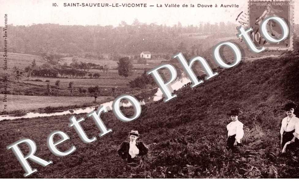 la vallee de la Douve a Aurville