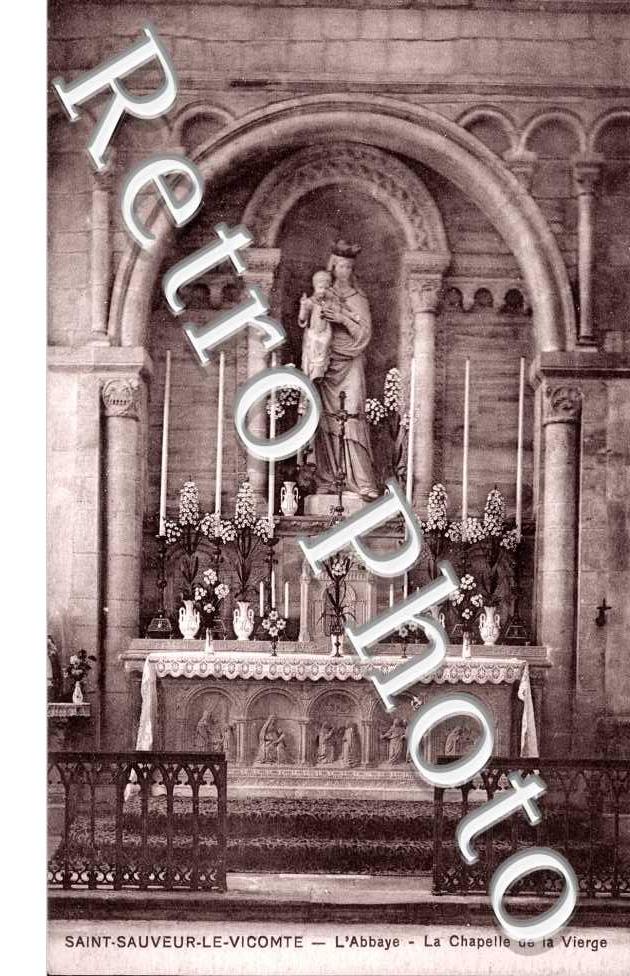 Abbaye - La Chapelle des la Vierge