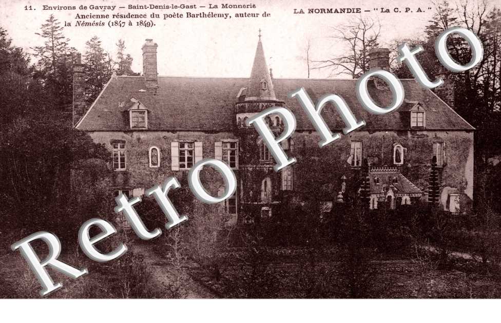 Ancienne residence du poete Barthelemy -