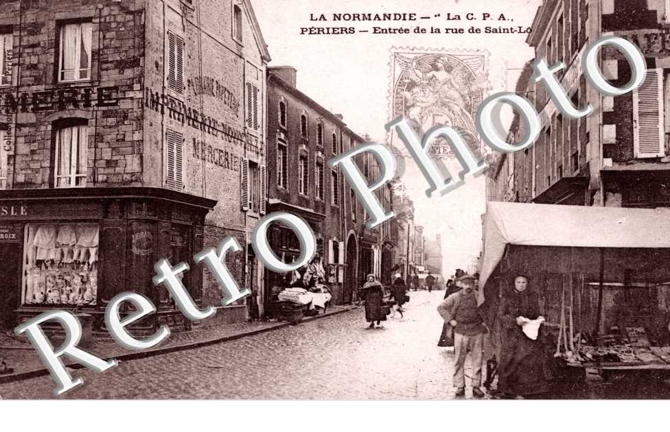 Entree de la rue de Saint-Lo