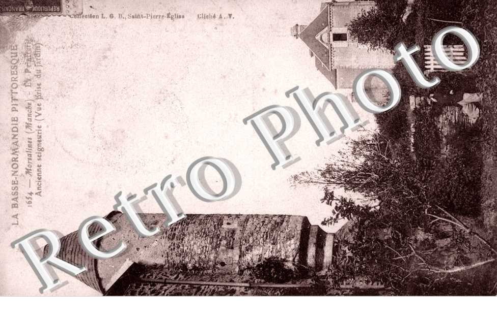 la peintrerie ancienne seigneurie, vue prise du jardin