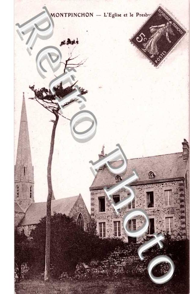 L&#039;eglise et le presbytere