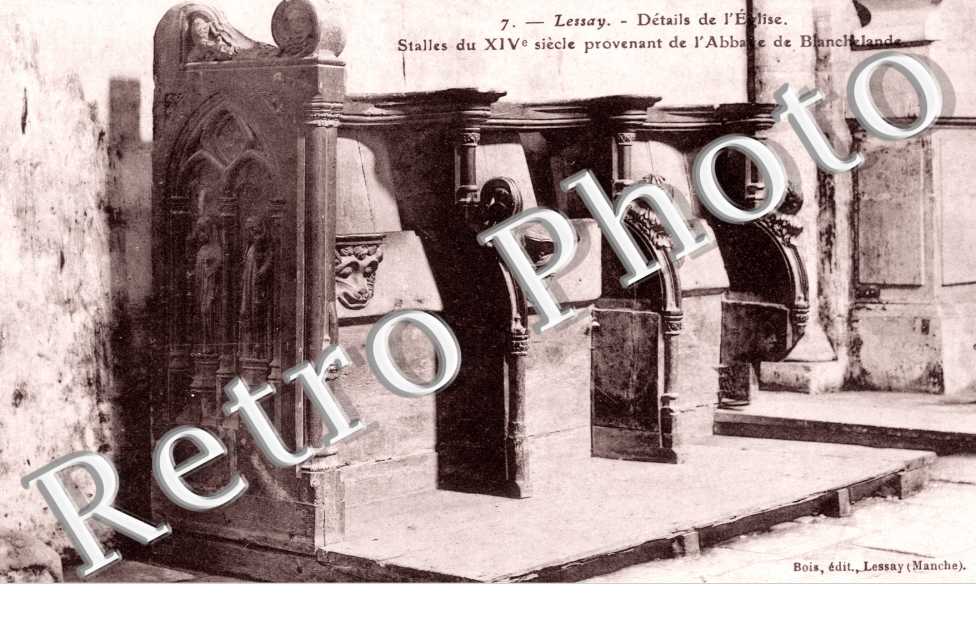 Details de l&#039;Eglise -  Stalles du XIVeme