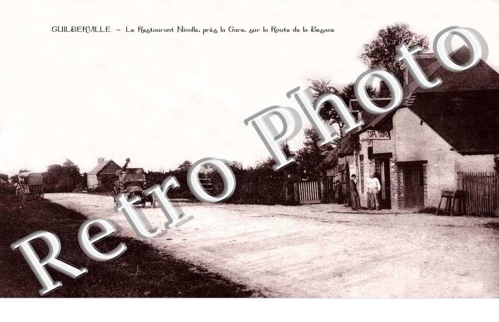 le restaurant Nicolle, pres la gare sur la route de la Besace