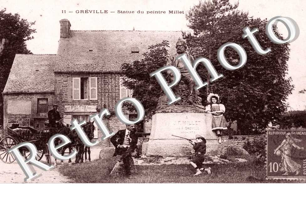 Statue du peintre Millet