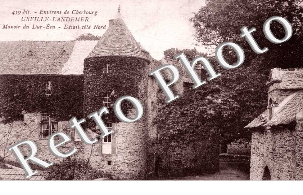 Manoir du Dur ecu, detail cote Nord