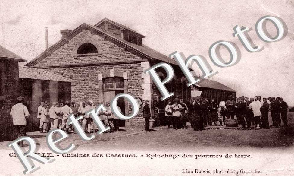 Cuisines des Casernes, Epluchage des pommes de terre