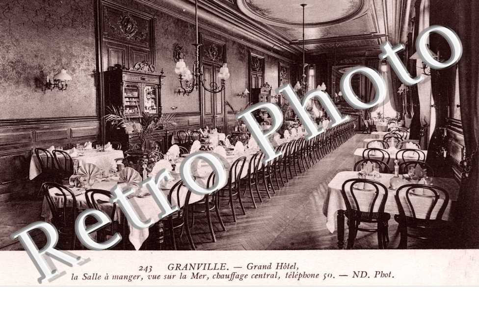 Grand Hotel, Salle a manger